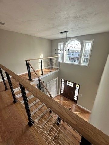 Chandelier, Interior, Pendant Lights, Wood Texture Flooring