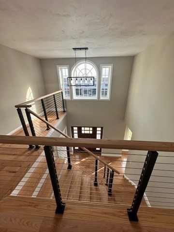 Chandelier, Interior, Wood Texture Flooring