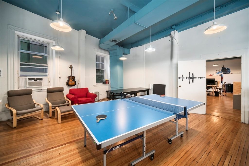 Game Room, Interior, Pendant Lights, Wood Texture Flooring