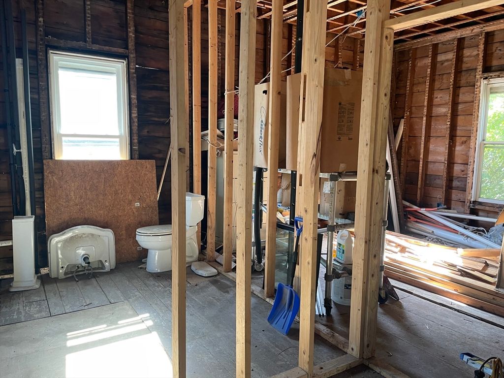 Bathroom, Interior, Wooden Walls