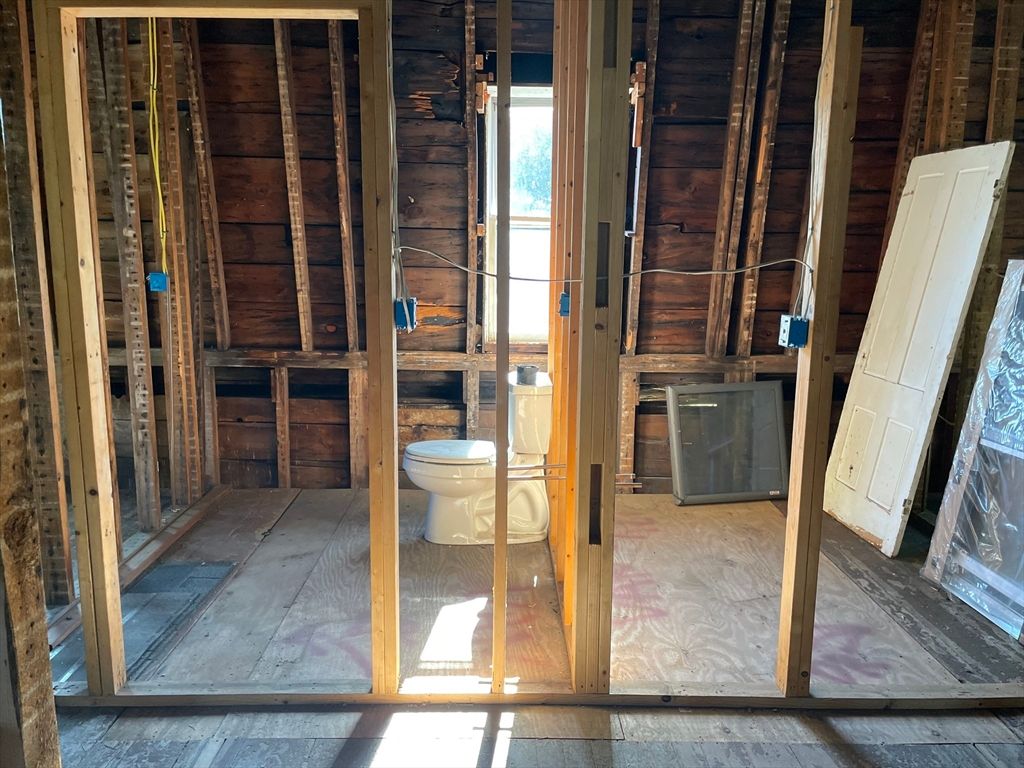 Bathroom, Interior, Wooden Walls