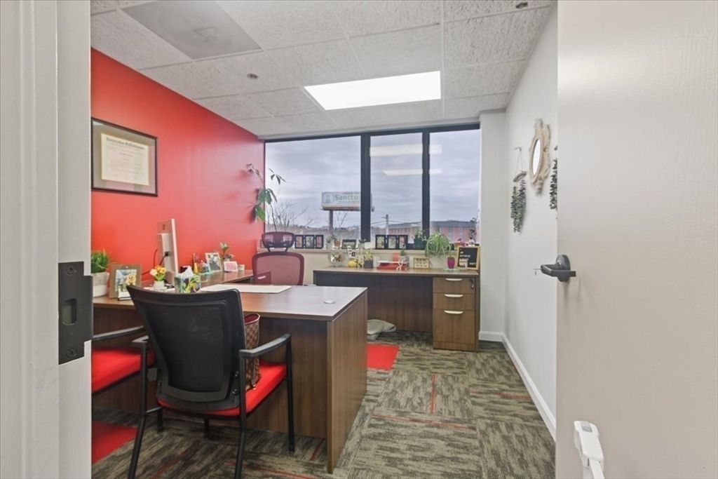 Home Office, Interior, Recessed Lighting