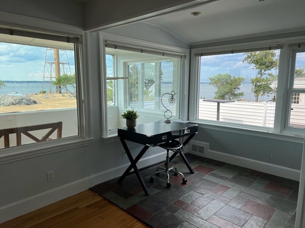 Home Office, Interior, Water, Wood Texture Flooring