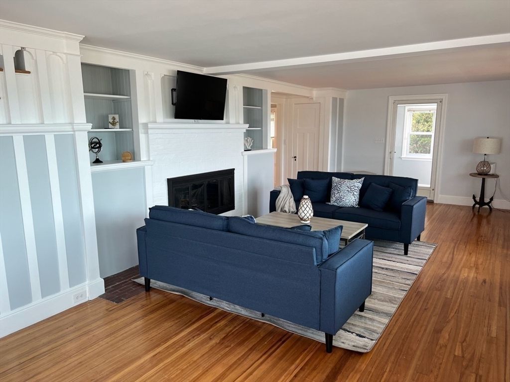 Fireplace, Interior, Living room, Wood Texture Flooring