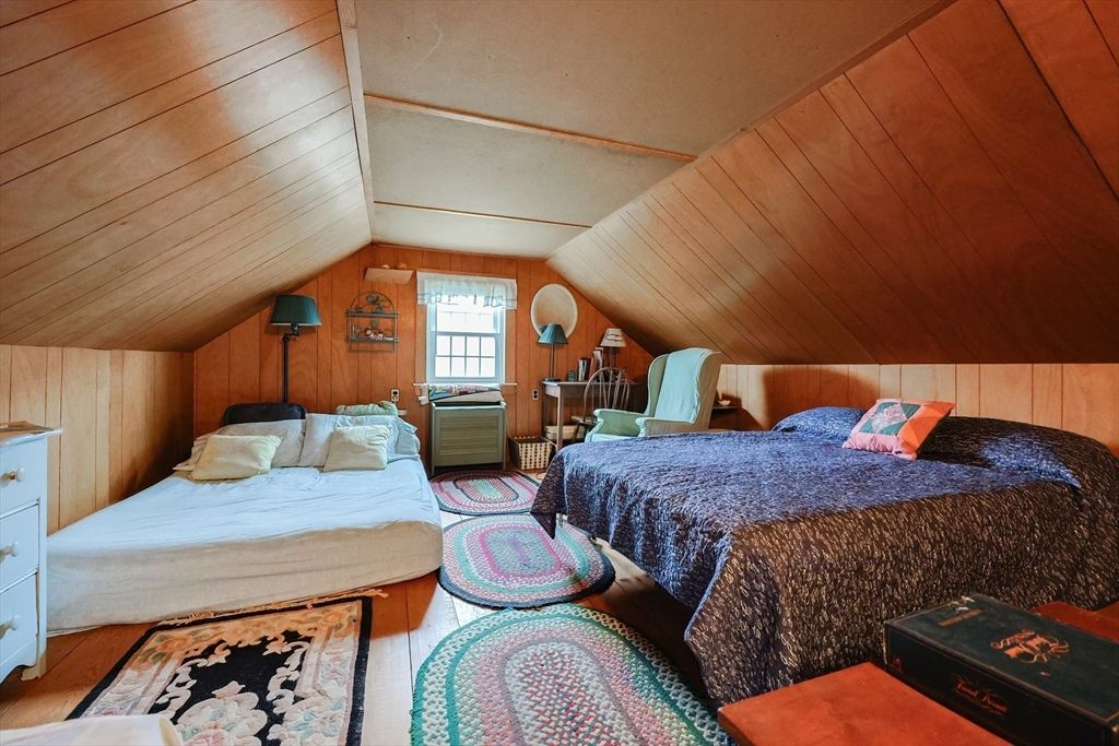 Bedroom, Interior, Wooden Ceilings, Wooden Walls