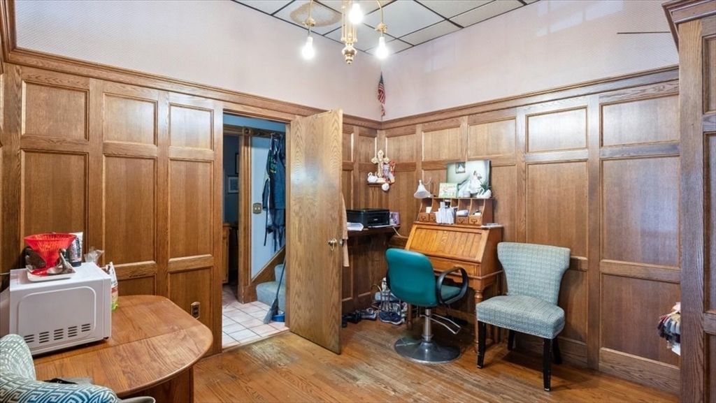 Home Office, Interior, Wood Texture Flooring