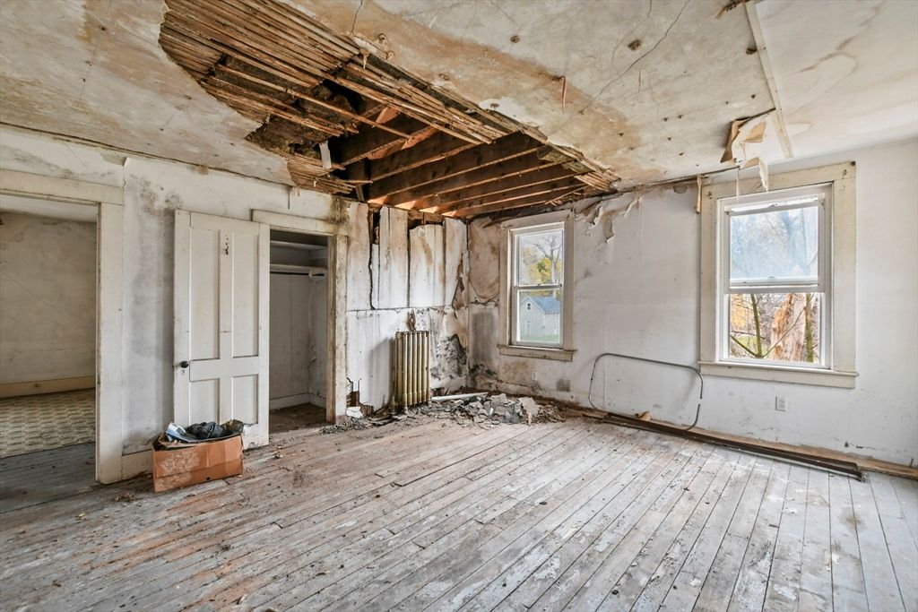 Empty room, Interior, Wood Texture Flooring