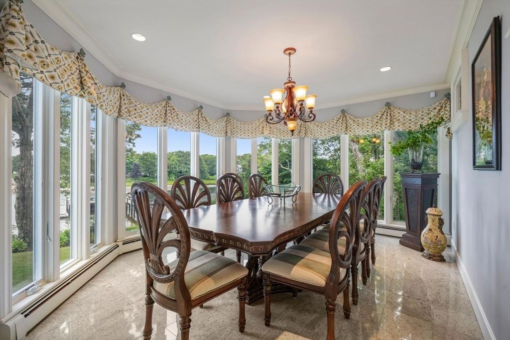 Chandelier, Dining room, Interior, Recessed Lighting