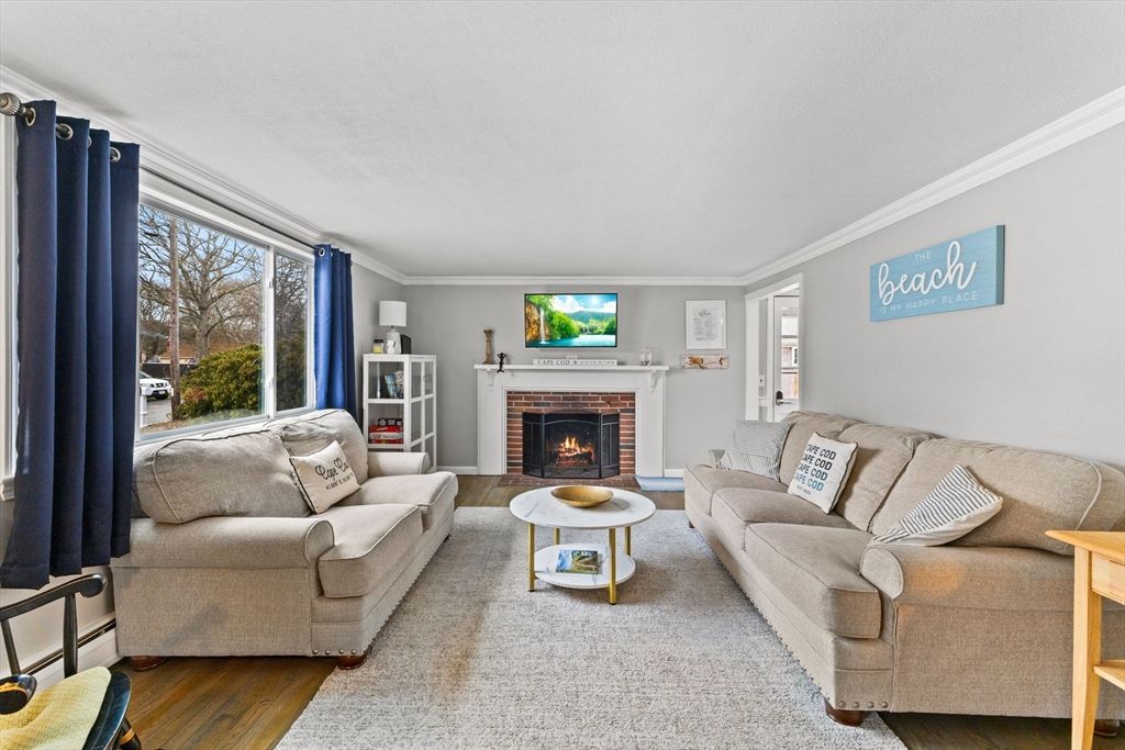 Fireplace, Interior, Living room, Wood Texture Flooring