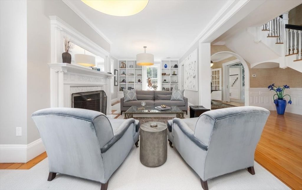 Fireplace, Interior, Living room, Wood Texture Flooring