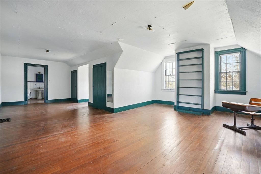Empty room, Interior, Wood Texture Flooring