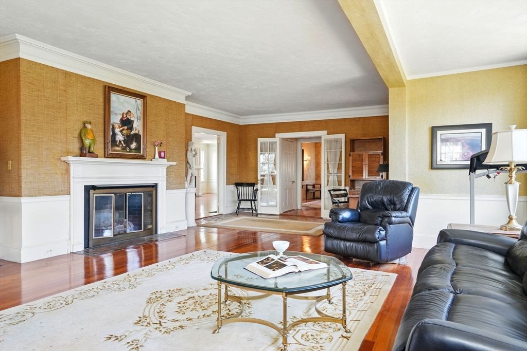 Fireplace, Interior, Living room, Wood Texture Flooring