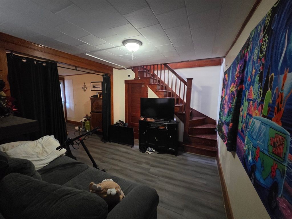 Fitness Equipment, Interior, Wood Texture Flooring