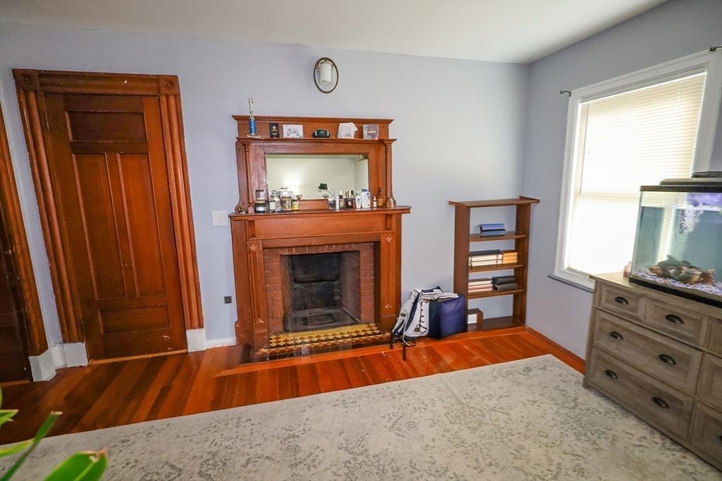 Fireplace, Interior, Wood Texture Flooring