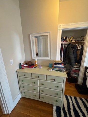 Interior, Walk-in Closets, Wood Texture Flooring