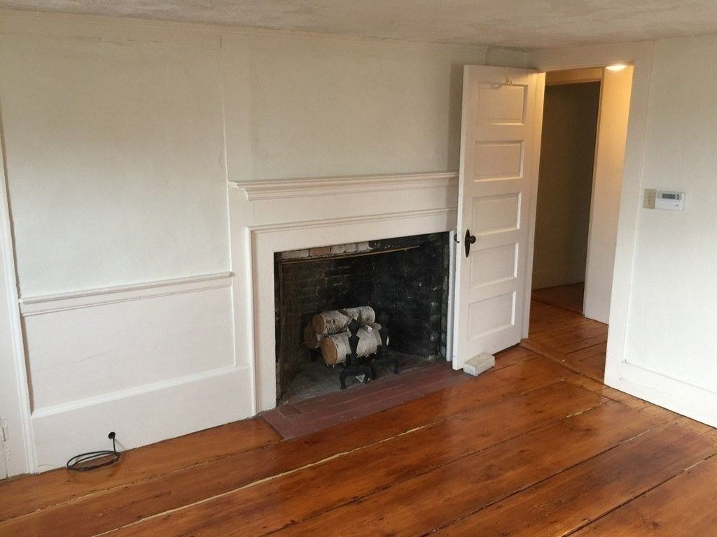Fireplace, Interior, Wood Texture Flooring