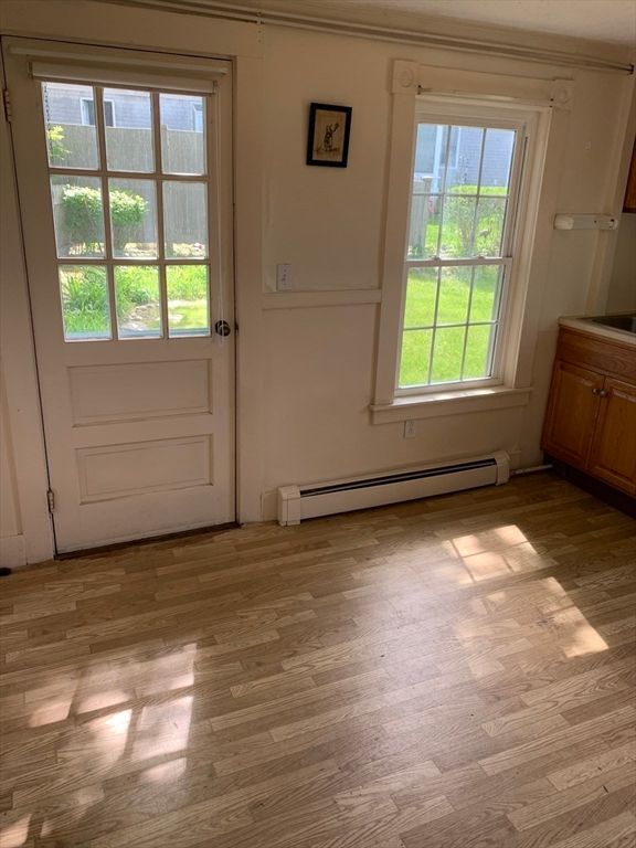 Empty room, Interior, Wood Texture Flooring