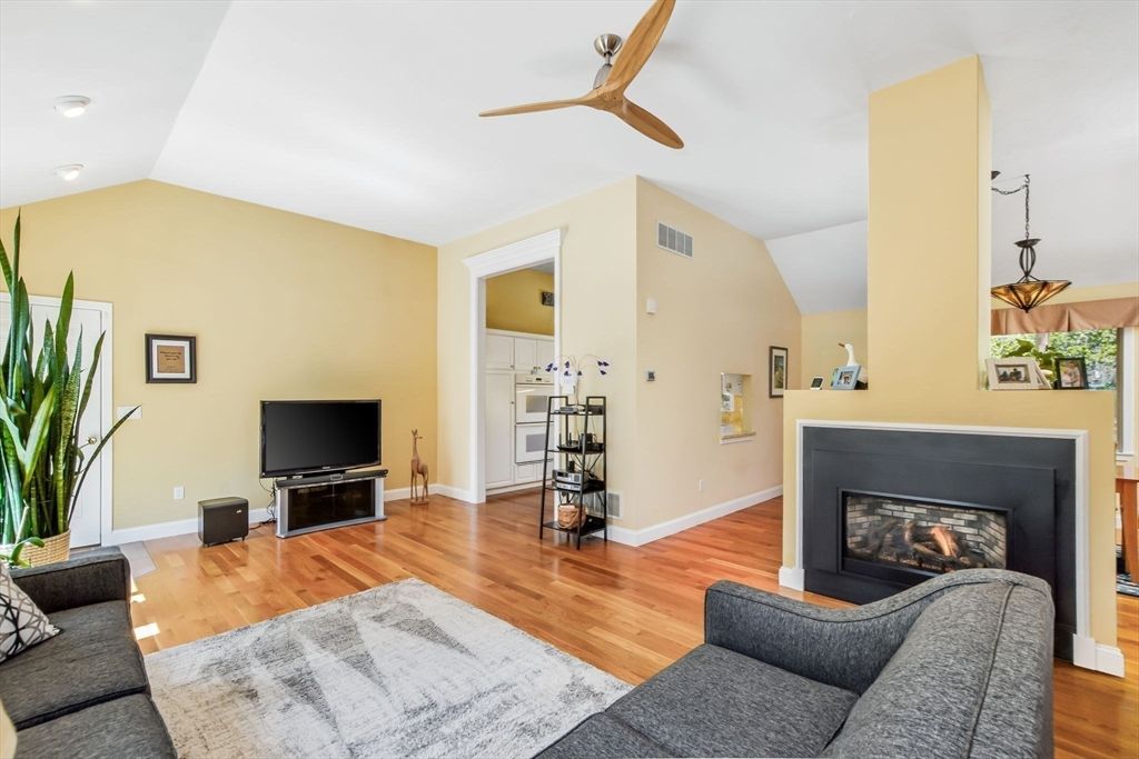 Fireplace, Interior, Living room, Wood Texture Flooring