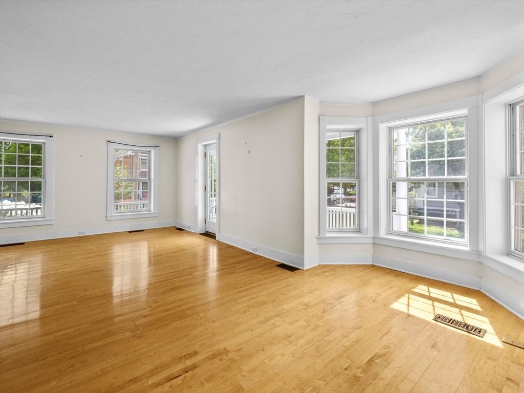 Empty room, Interior, Wood Texture Flooring