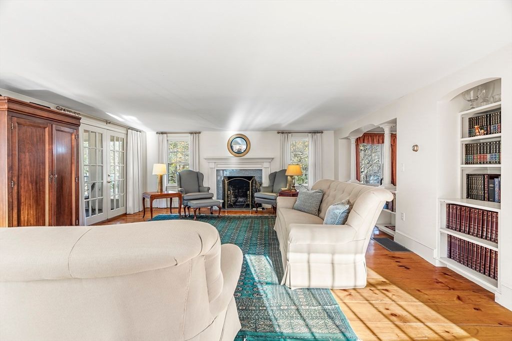 Fireplace, Interior, Living room, Wood Texture Flooring