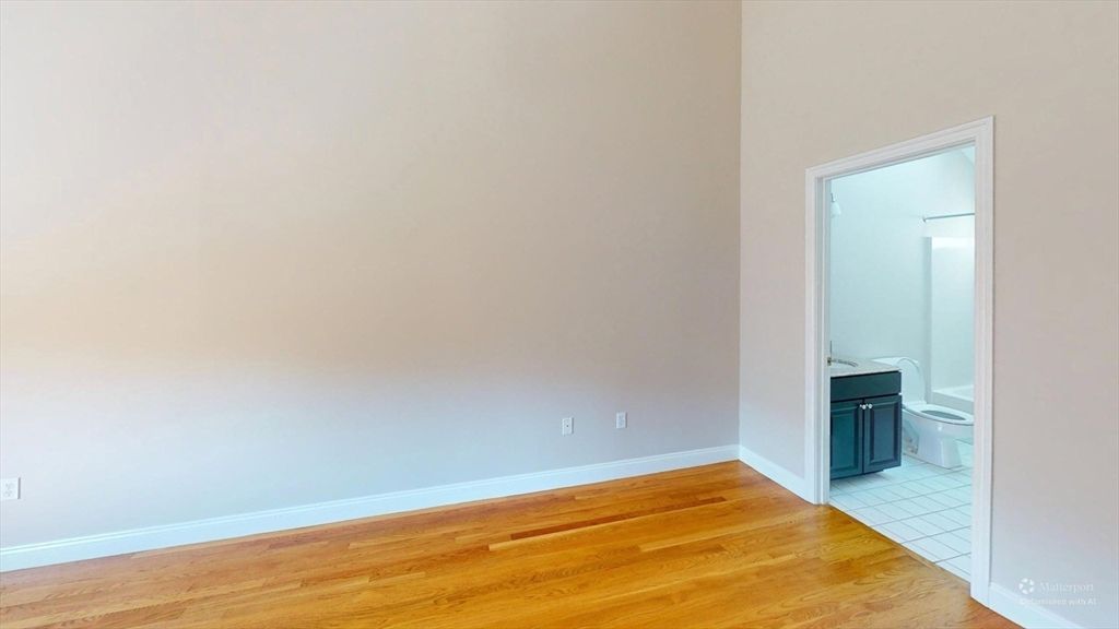 Bathroom, Empty room, Interior, Wood Texture Flooring