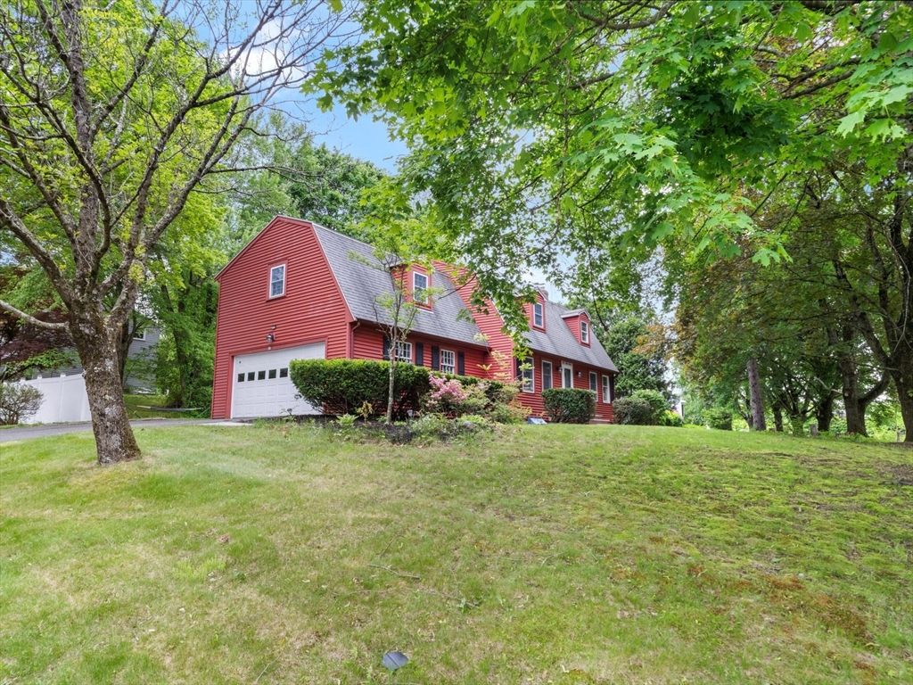 Attached, Backyard, Exterior, Facade, Cape Cod