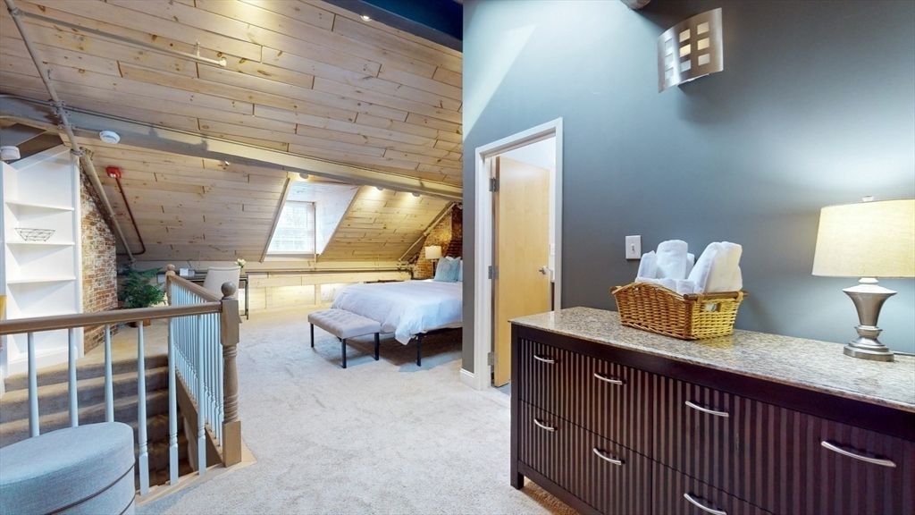 Bedroom, Interior, Wooden Walls