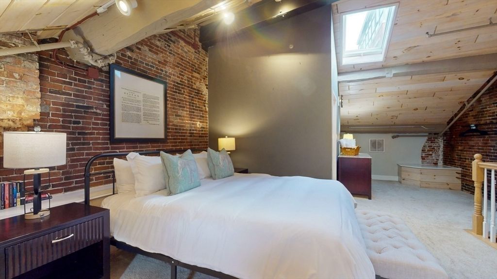 Bedroom, Interior, Stone Walls