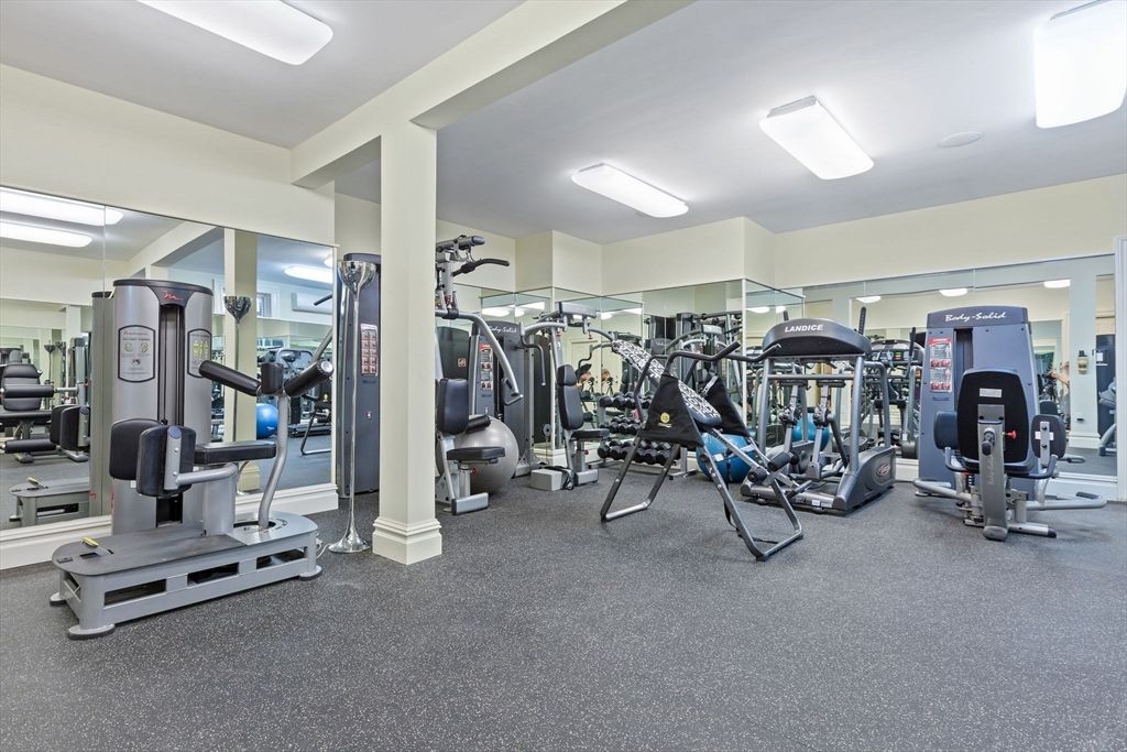Fitness Equipment, Gym, Interior