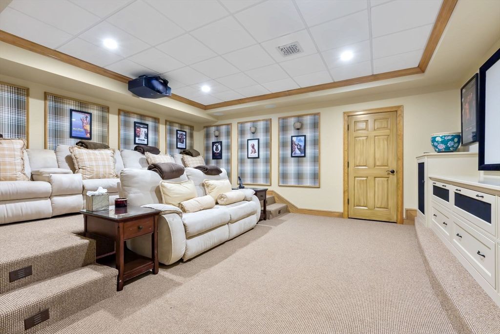 Interior, Recessed Lighting, Theatre Room