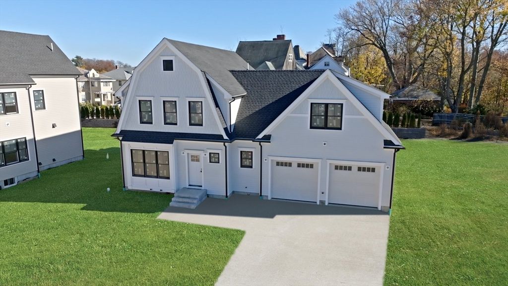 Attached, Backyard, Exterior, Facade, Farmhouse