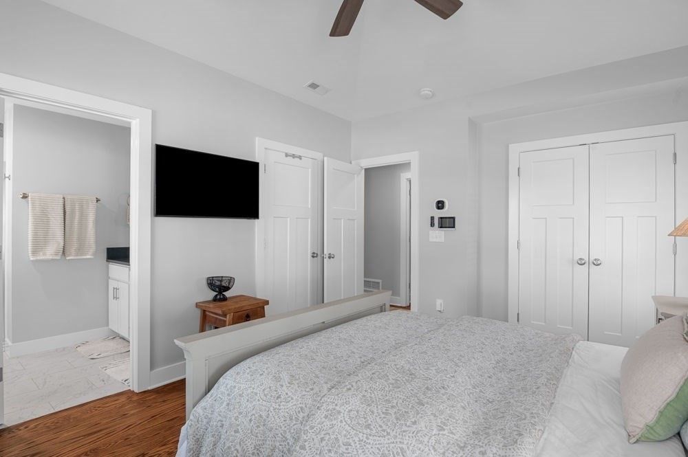 Bedroom, Interior, Marble, Wood Texture Flooring