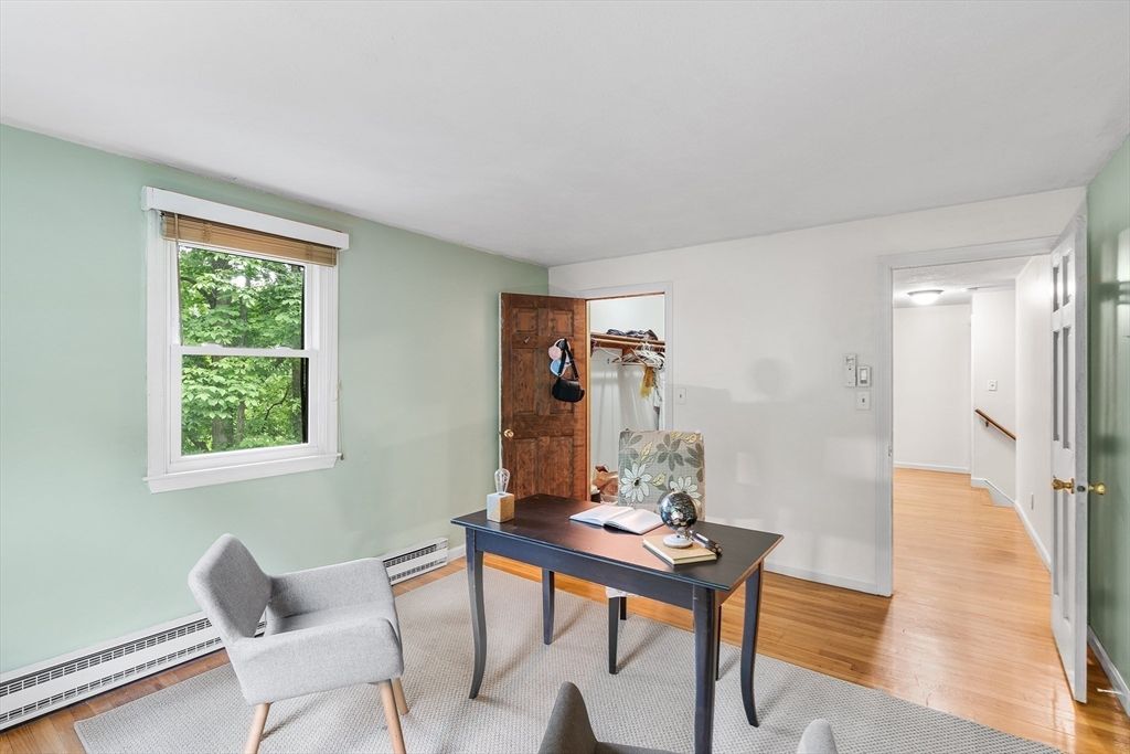 Home Office, Interior, Wood Texture Flooring