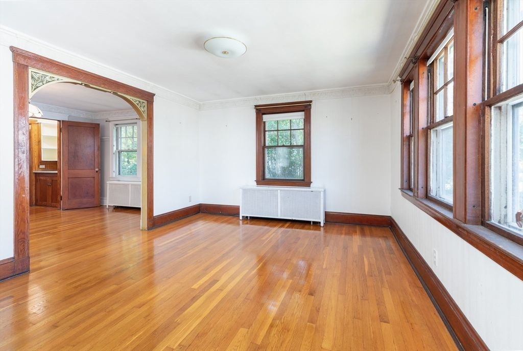 Empty room, Interior, Wood Texture Flooring