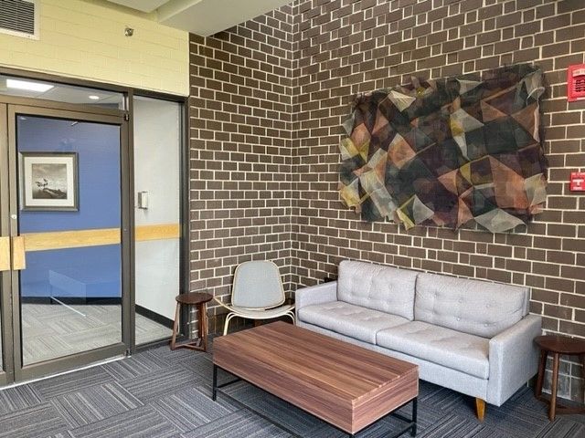 Interior, Living room, Stone Walls