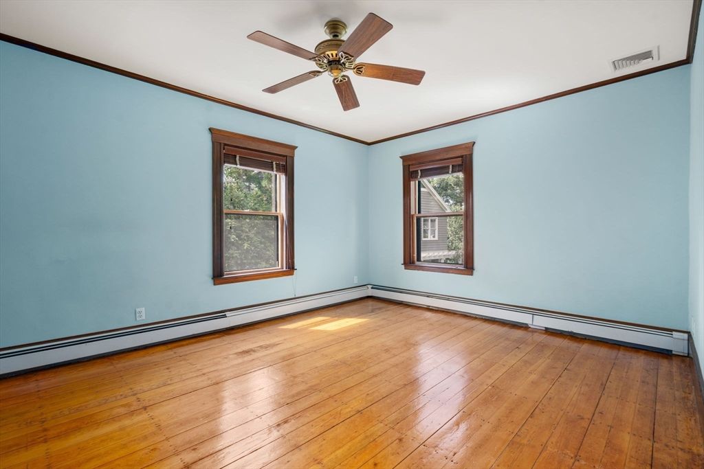 Empty room, Interior, Wood Texture Flooring