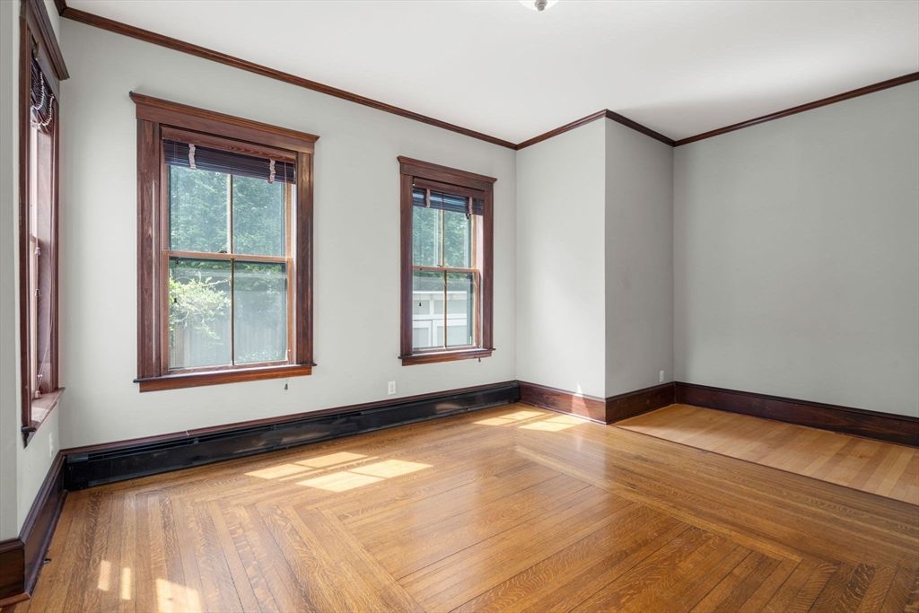 Empty room, Interior, Wood Texture Flooring