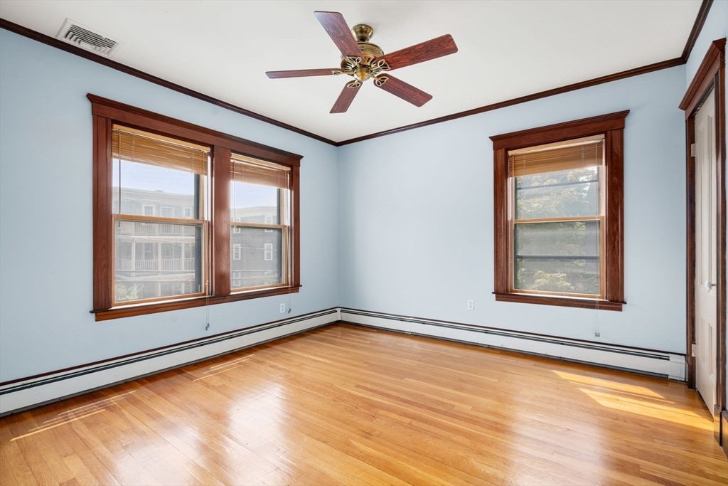 Empty room, Interior, Wood Texture Flooring