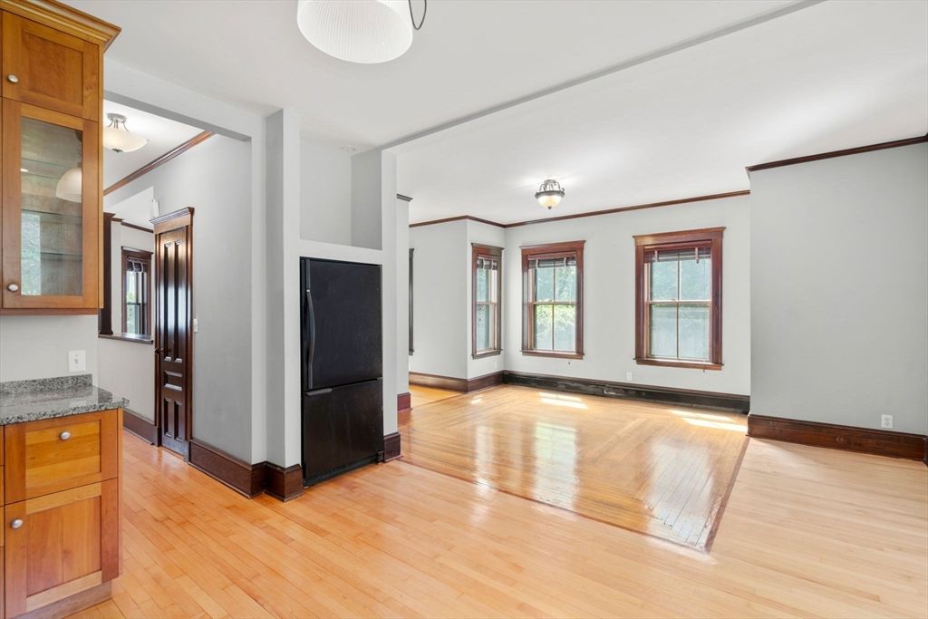 Empty room, Interior, Wood Texture Flooring