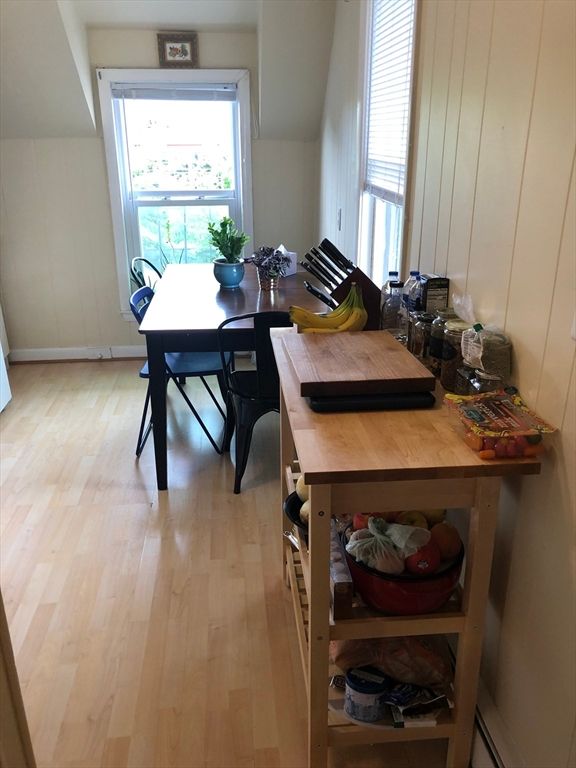 Dining room, Interior, Wood Texture Flooring