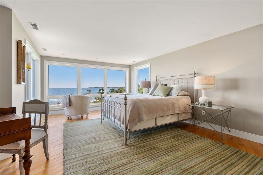 Bedroom, Interior, Water, Wood Texture Flooring