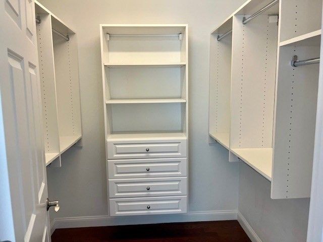 Interior, Walk-in Closets, Wood Texture Flooring
