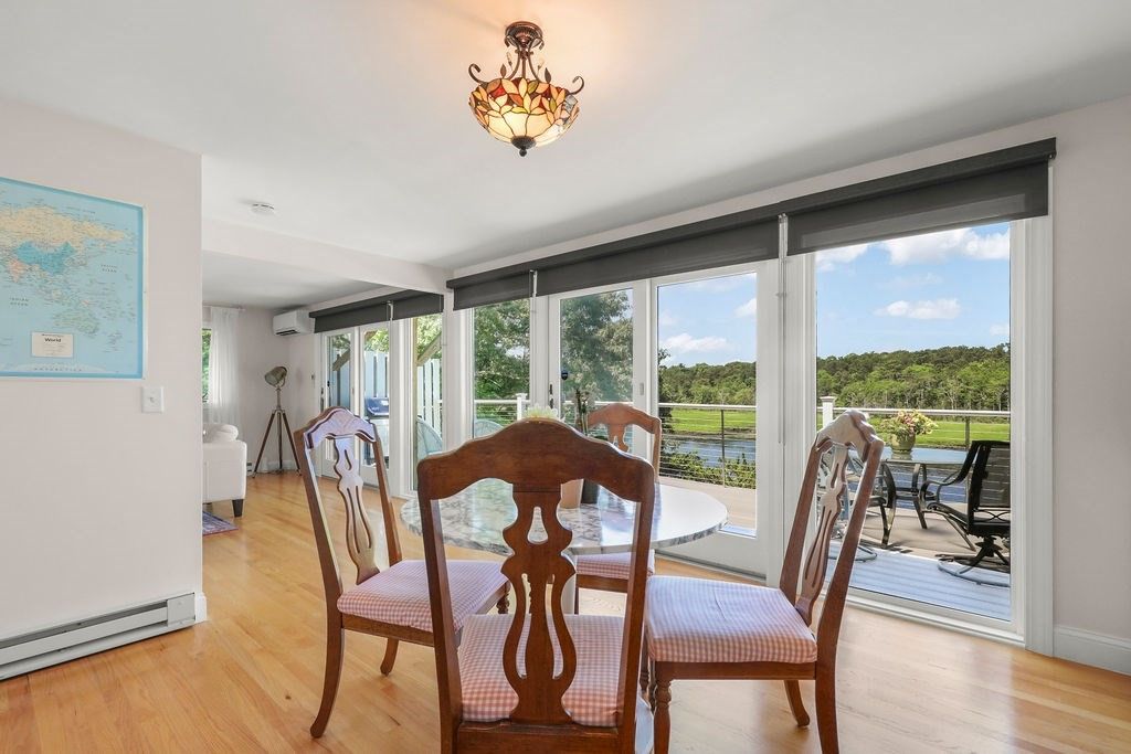 Dining room, Interior, Wood Texture Flooring