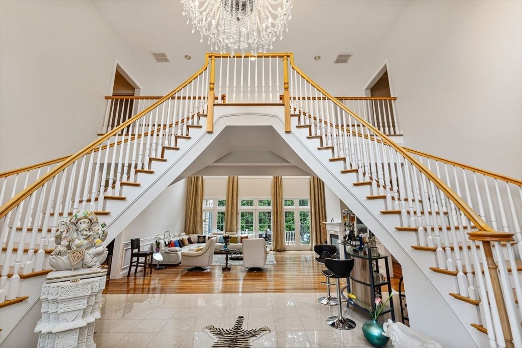 Chandelier, Interior, Living room, Wood Texture Flooring