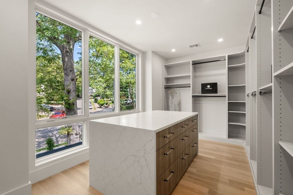 Interior, Recessed Lighting, Walk-in Closets, Wood Texture Flooring