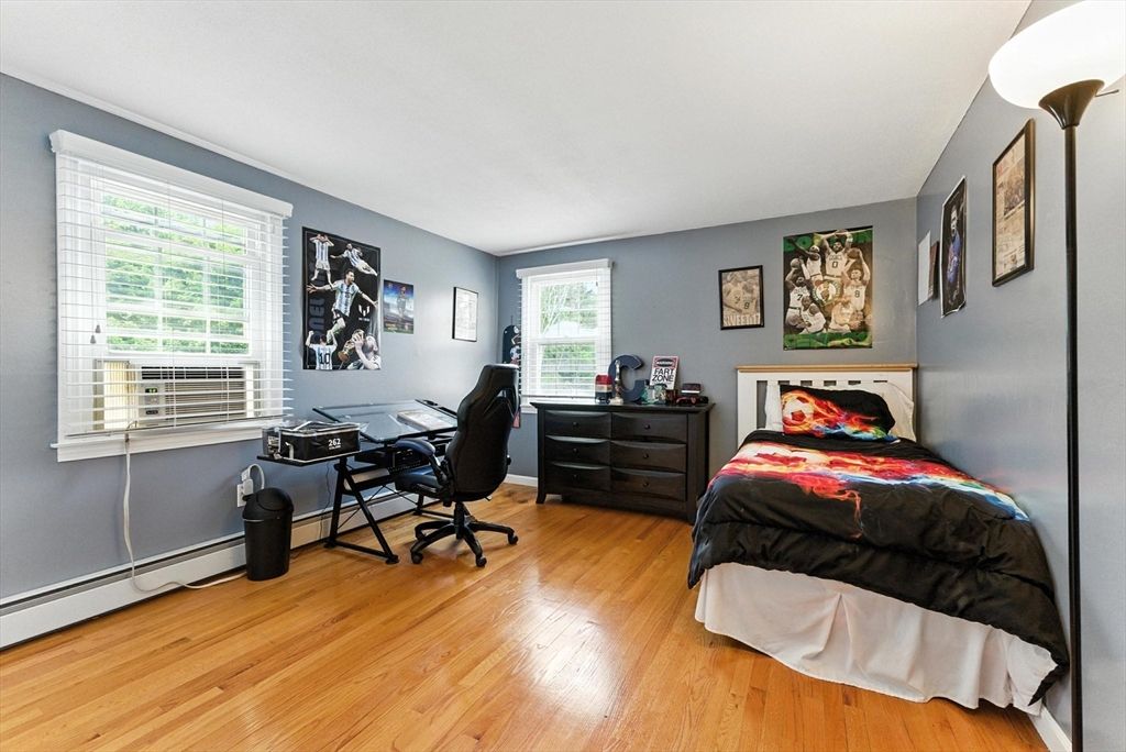 Bedroom, Home Office, Interior, Wood Texture Flooring