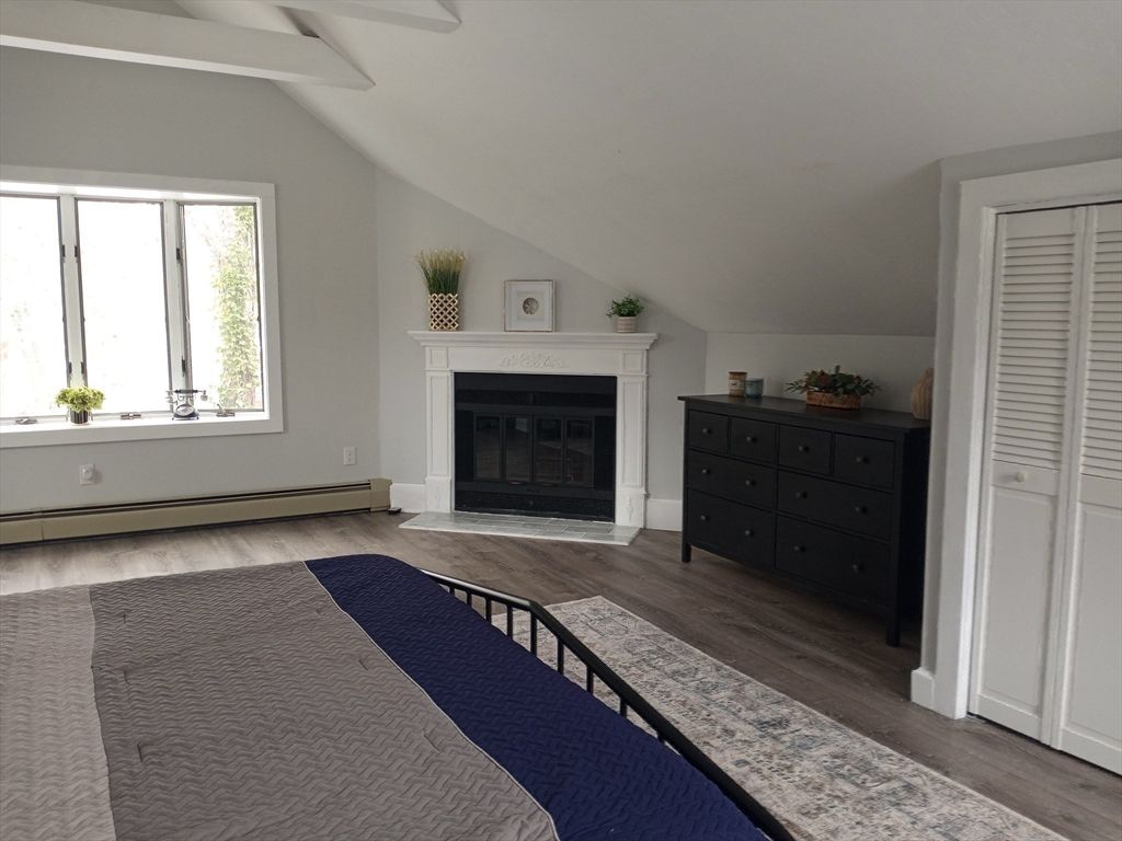 Fireplace, Interior, Wood Texture Flooring