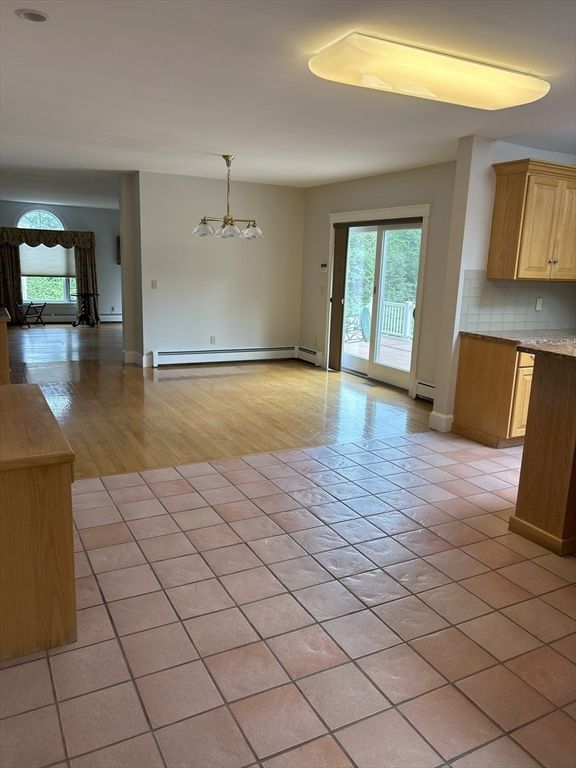 Empty room, Interior, Wood Texture Flooring