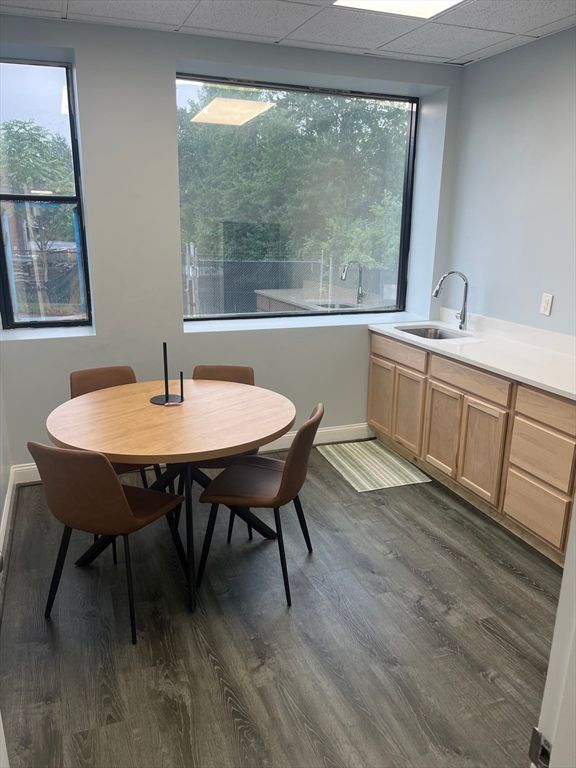 Dining room, Interior, Wood Texture Flooring