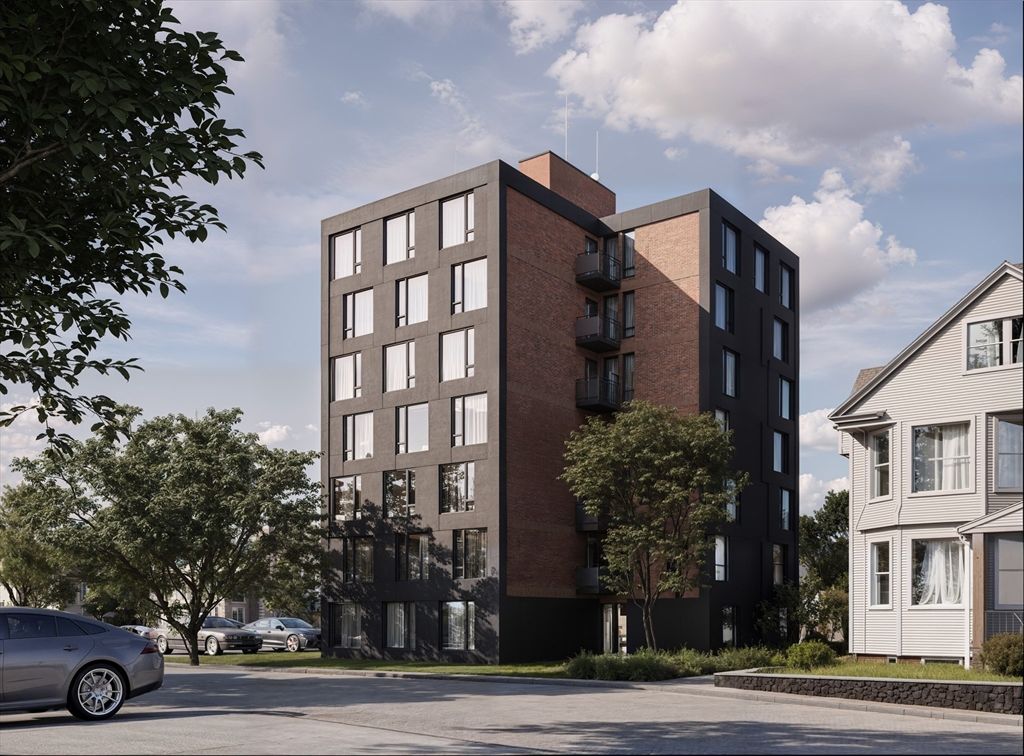 Exterior, Facade, Condo Building